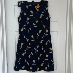 Floral tulips Sleeveless Dress